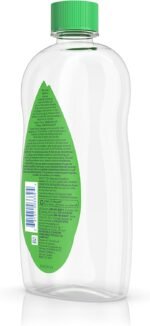⁦Johnson's Baby Oil, Aloe Vera and Vitamin E, 20 Fl Oz⁩ - الصورة ⁦6⁩