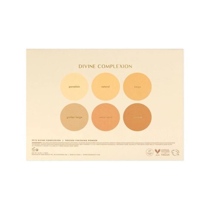 ⁦Kara Beauty Divine Complexion Pressed Finishing Powder Palette Pf12⁩ - الصورة ⁦3⁩