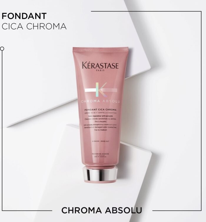 ⁦Kerastase Chroma Absolu Fondant Cica Chroma Conditioner - 200 ml⁩ - الصورة ⁦3⁩