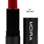 Moira Defiant Lipstick ( 024, Saucy Red )