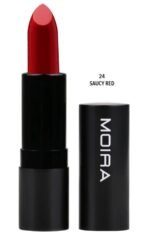Moira Defiant Lipstick ( 024, Saucy Red )