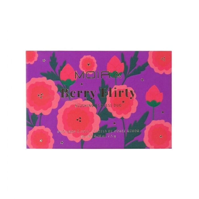 Moira Dual Blusher Berry Flirty Dual Blusher - Image 2