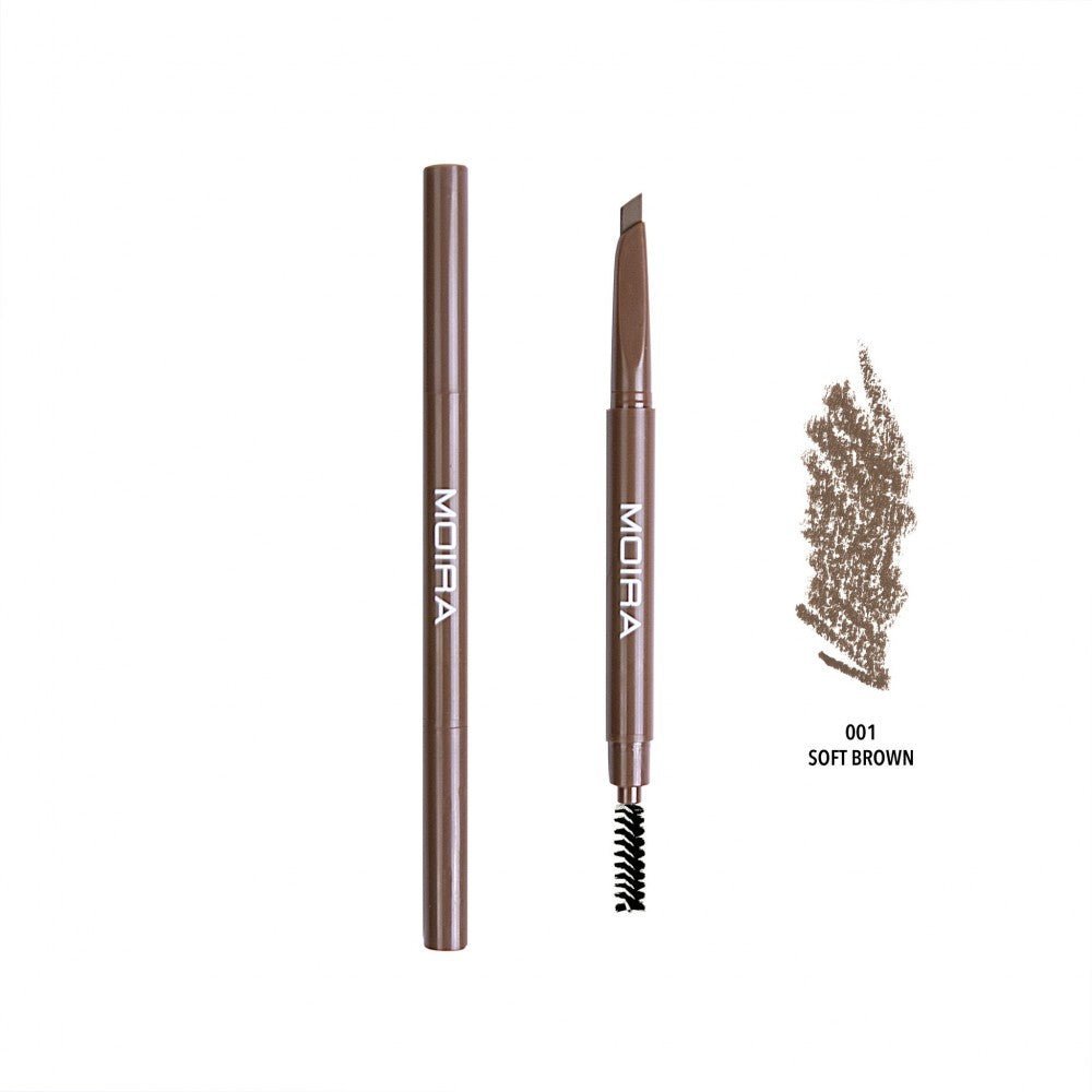 moira-dual-brow-pencil-4-colors-001-soft-brown-make-up-278007.jpg Moira Dual Brow Pencil (4 Colors) 001 Soft Brown - Image 1