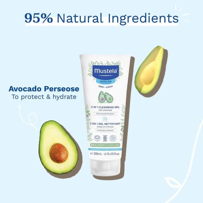 MUSTELA 2 EN 1 GEL NETTOYANT 200ML - Image 4