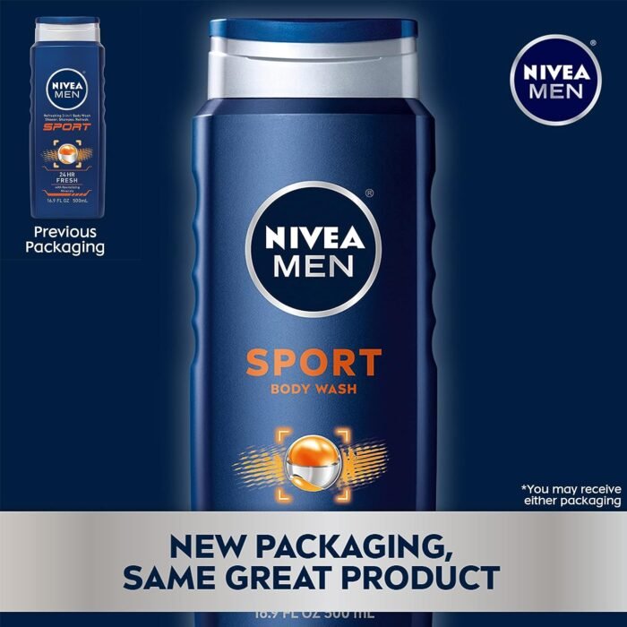 ⁦Nivea Body Wash Sport Body Wash - 16.9 Fl. Oz⁩ - الصورة ⁦5⁩