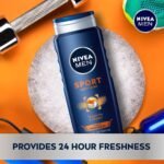 ⁦Nivea Body Wash Sport Body Wash - 16.9 Fl. Oz⁩ - الصورة ⁦2⁩