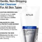 ANUA Moisturizing Gentle Gel Cleanser, for daily hydrating foaming gel face wash, exfoliating with Hyaluronic Acid+Squalane, cleanser for combination skin, Korean Skincare (150ml/5.07fl oz.) - Image 3