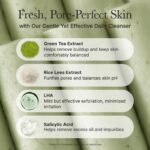 ⁦ARENCIA Salicylic Acid, Green Tea + LHA Deep Pore Rice Cake Cleanser – Deep Pore Cleansing, Acne Face Wash, Blackhead Remover, 5.07 fl oz⁩ - الصورة ⁦4⁩