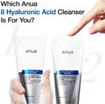 ANUA Moisturizing Gentle Gel Cleanser, for daily hydrating foaming gel face wash, exfoliating with Hyaluronic Acid+Squalane, cleanser for combination skin, Korean Skincare (150ml/5.07fl oz.) - Image 5