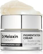 Dr.Melaxin Picotonic Shot Calcium Cream with Calcium, Intensive Brightening Cream for Even Skin Tone & Skin Clarity, Korean Skincare for Density Care, 0.88 oz