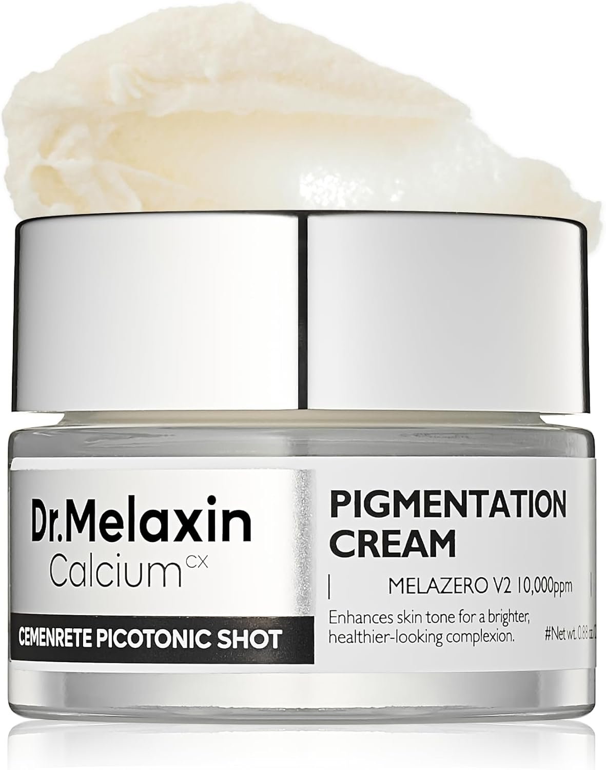 61g5yl2bY6L._AC_SL1500_ Dr.Melaxin Picotonic Shot Calcium Cream with Calcium, Intensive Brightening Cream for Even Skin Tone & Skin Clarity, Korean Skincare for Density Care, 0.88 oz - الصورة 1