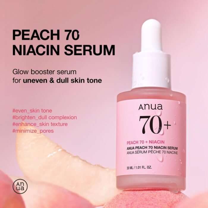 Anua PDRN Hyaluronic Acid Capsule 100 Serum, Radiant Face Serum, Hyaluronic Acid, Hydration, Moisture Plumping effect, Natural color, Fragrance free, Korean Skincare, 30ml / 1.01 fl. oz (Peach) - Image 3