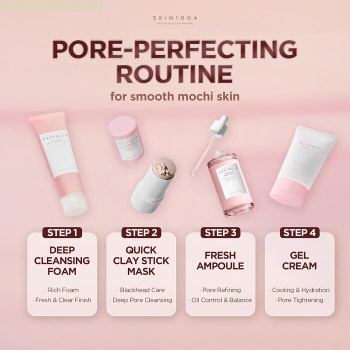 ⁦SKIN1004 Madagascar Centella Poremizing Quick Clay Stick Mask 27g⁩ - الصورة ⁦8⁩