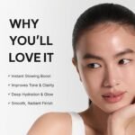 ⁦Arencia Vitamin C Booster Sheet Mask, Hydrating Face Mask with Glutathione & Niacinamide, Supports Even-Looking Skin Tone & Smooth Texture, 5 Sheets⁩ - الصورة ⁦3⁩