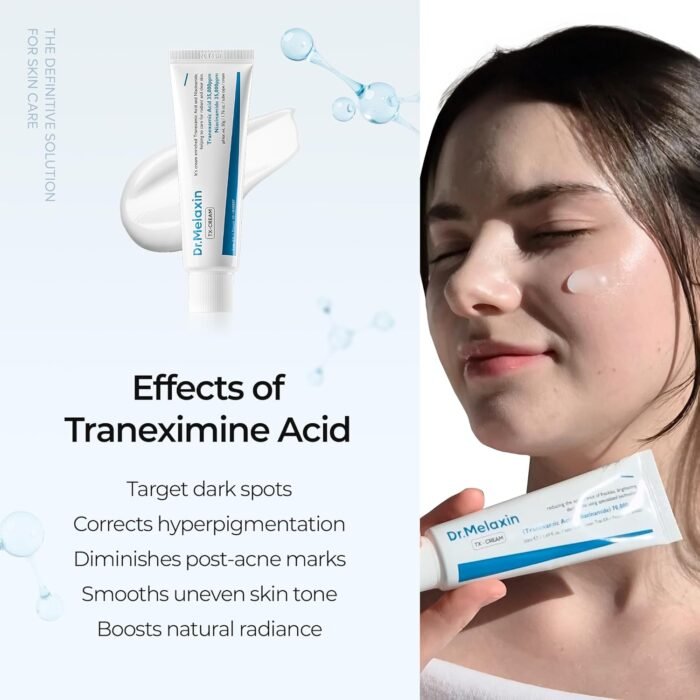 DR.Melaxin TX Tranexamic Acid CREAM | Skin freckle Cream, Blemishes, Anti-pigmetation korean skin care | Korean Cosmetics | 1.7 fl oz (50 ml) - Image 4