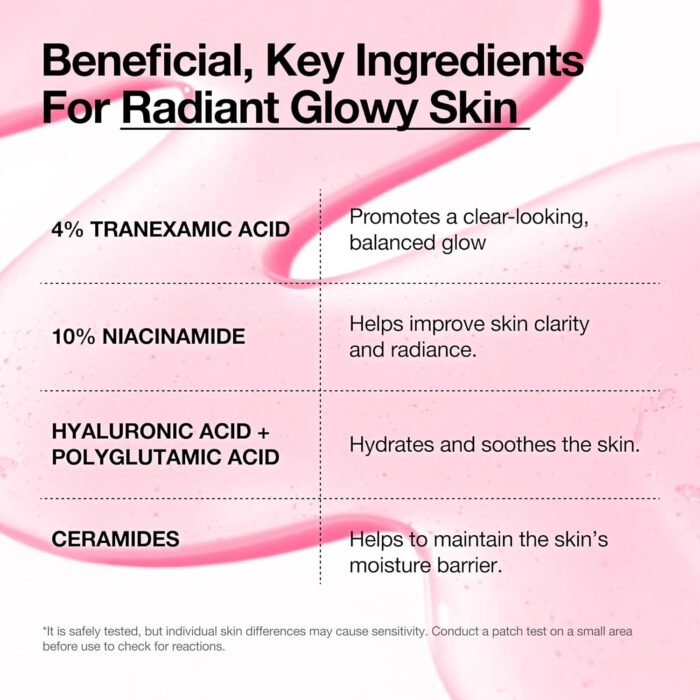 ⁦ANUA 10% Niacinamide+ 4% TXA Serum, Ceramide, Hyaluronic Acid, Tranexamic Acid, Vitamin B12 Natural color, Korean Glass Skin, Fragrance-Free, Dark Spot Serum, Korean Skincare, 30ml /1.01 fl.oz.⁩ - الصورة ⁦4⁩
