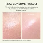 ⁦Arencia Vitamin C Booster Sheet Mask, Hydrating Face Mask with Glutathione & Niacinamide, Supports Even-Looking Skin Tone & Smooth Texture, 5 Sheets⁩ - الصورة ⁦6⁩