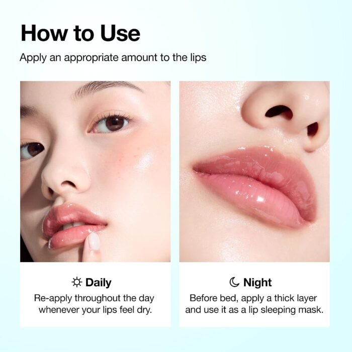 Anua PDRN Lip Serum, Long-Lasting Moisture for Dry, Cracked Lips, Non-Adhesive Lip Care with Salmon DNA, Hyaluronic Acid & Collagen, Korean Skincare, 10 ml - Image 8