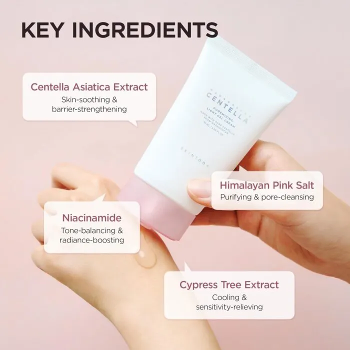 ⁦SKIN1004 Madagascar Centella Poremizing Light Gel Cream 75ml⁩ - الصورة ⁦5⁩