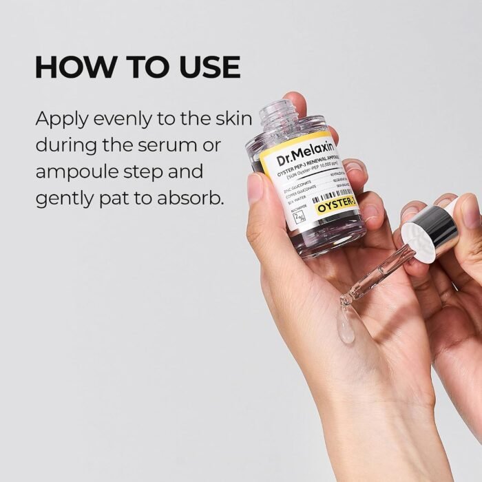 ⁦DR.MELAXIN Oyster Pep3 Renewal Ampoule 30ml⁩ - الصورة ⁦6⁩