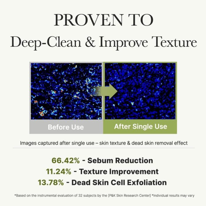 ⁦ARENCIA Salicylic Acid, Green Tea + LHA Deep Pore Rice Cake Cleanser – Deep Pore Cleansing, Acne Face Wash, Blackhead Remover, 5.07 fl oz⁩ - الصورة ⁦5⁩