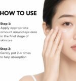 Calcium Dark Spot Eye Cream for Dark Circles and Puffiness, Niacinamide & Hydrolyzed Elastin Under Eye Cream, Firming Care for Tired Sagging Skin, Unscented, 15g - الصورة 8