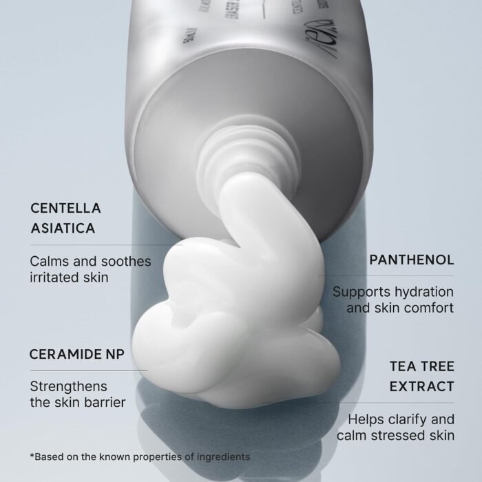 Arencia Eraser Soothing Cream, Facial Moisturizer with Centella & Ceramide, Hydrating Face Cream for Sensitive Skin, Lightweight Barrier Support, 50ml / 1.69 fl oz - Image 5
