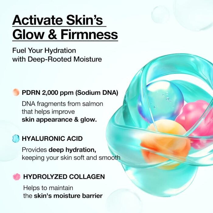 Anua PDRN Collagen Glow Facial Serum Spray, Hydrating Face Mist, Hyaluronic Acid, Dewy Glass Finish, All Skin Types, Instant Plumping Hydration, Firming Care, Korean SkinCare, 100 ml, 3.38 fl oz - Image 5