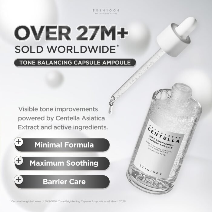 ⁦SKIN1004 Madagascar Centella Tone Brightening Capsule Ampoule 100ml⁩ - الصورة ⁦2⁩
