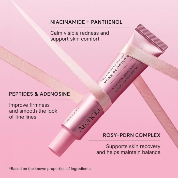 Arencia PDRN Booster Shot Serum, Rosy-PDRN & Peptides for Glowy, Healthy Skin, 30ml/1.01 fl oz - Image 5