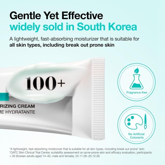 ANUA PDRN Hyaluronic Acid 100 Moisturising Cream Lightweight Moisturising Moisturising Cream with Salmon PDRN, Hyaluronic Acid, Collagen for Glass Skin, Korean Skin Care (60 ml) - Image 8