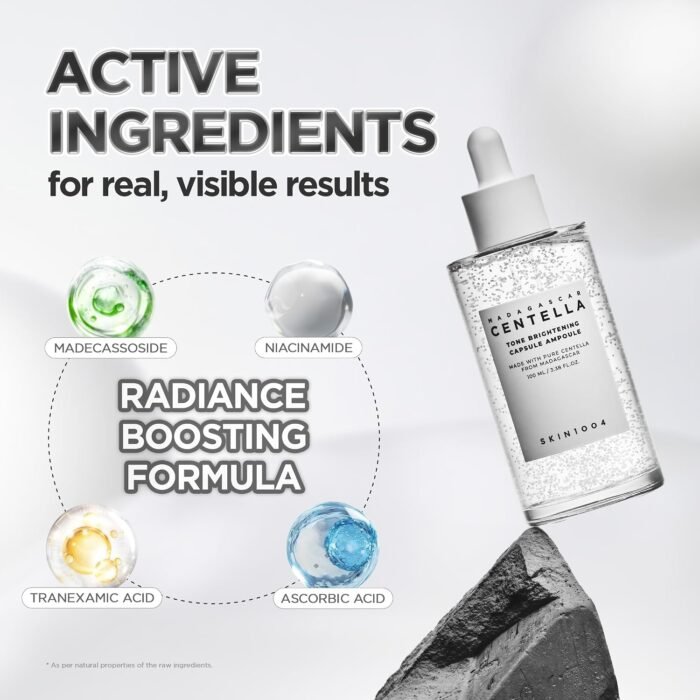 ⁦SKIN1004 Madagascar Centella Tone Brightening Capsule Ampoule 100ml⁩ - الصورة ⁦4⁩