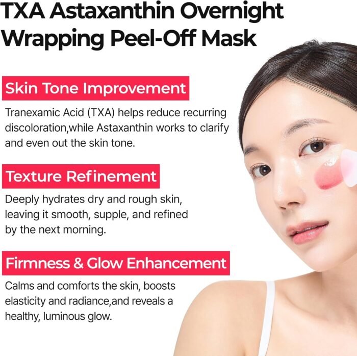 ⁦Dr. Melaxin Tx-Astaxanthin Overnight Wrapping Mask⁩ - الصورة ⁦3⁩