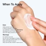 ⁦Anua Heartleaf Silky Moisture Mild Sunscreen, Broad Spectrum SPF 50+ with Moisturizing Formula, Lightweight Korean Sunscreen, Natural finish, Vegan, korean skin care 50ml / 1.69 fl. oz.⁩ - الصورة ⁦8⁩