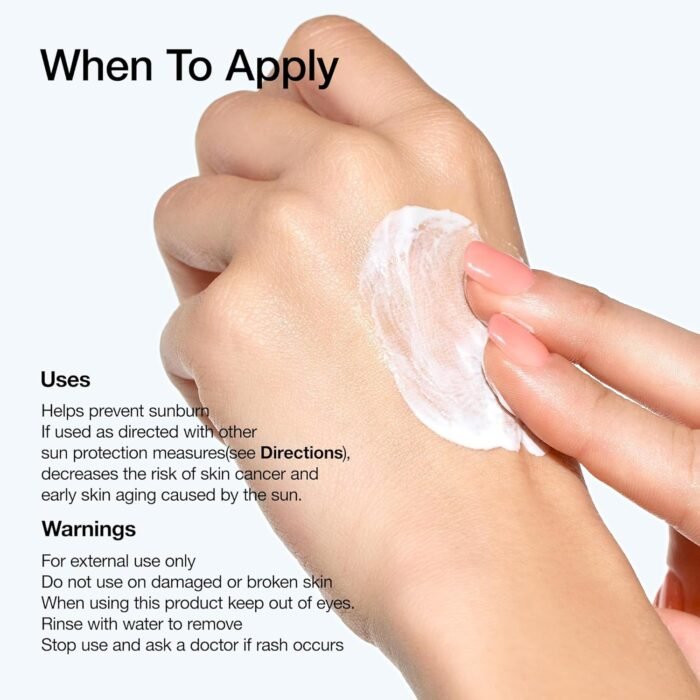 ⁦Anua Heartleaf Silky Moisture Mild Sunscreen, Broad Spectrum SPF 50+ with Moisturizing Formula, Lightweight Korean Sunscreen, Natural finish, Vegan, korean skin care 50ml / 1.69 fl. oz.⁩ - الصورة ⁦8⁩