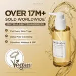 SKIN1004 Madagascar Centella Light Cleansing Oil, 200ml | Deep Cleansing | Gentle and Non-Irritating Formula | Removes Makeup and Impurities | Moisturizes Skin | Gentle Oil Cleanser for Deep Cleansing, Daily Makeup Remover, Facial Cleanser with Madagascar Centella, Korean Skin Care - Image 2
