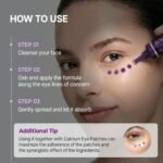 ⁦Dr.Melaxin Calcium Bonding Eye Cream with Peptides and Hyaluronic Acid Against Wrinkles, Dark Circles and Puffy Eyes, 0.51 fl oz (Pack of 1)⁩ - الصورة ⁦9⁩