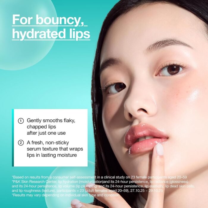 Anua PDRN Lip Serum, Long-Lasting Moisture for Dry, Cracked Lips, Non-Adhesive Lip Care with Salmon DNA, Hyaluronic Acid & Collagen, Korean Skincare, 10 ml - Image 6
